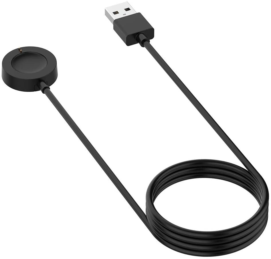 Câble De Charge Magnétique Rapide Pour Fossil Gen 6, Gen 5, Gen 4 - Chargeur Compatible Montres Intelligentes (Blanc)