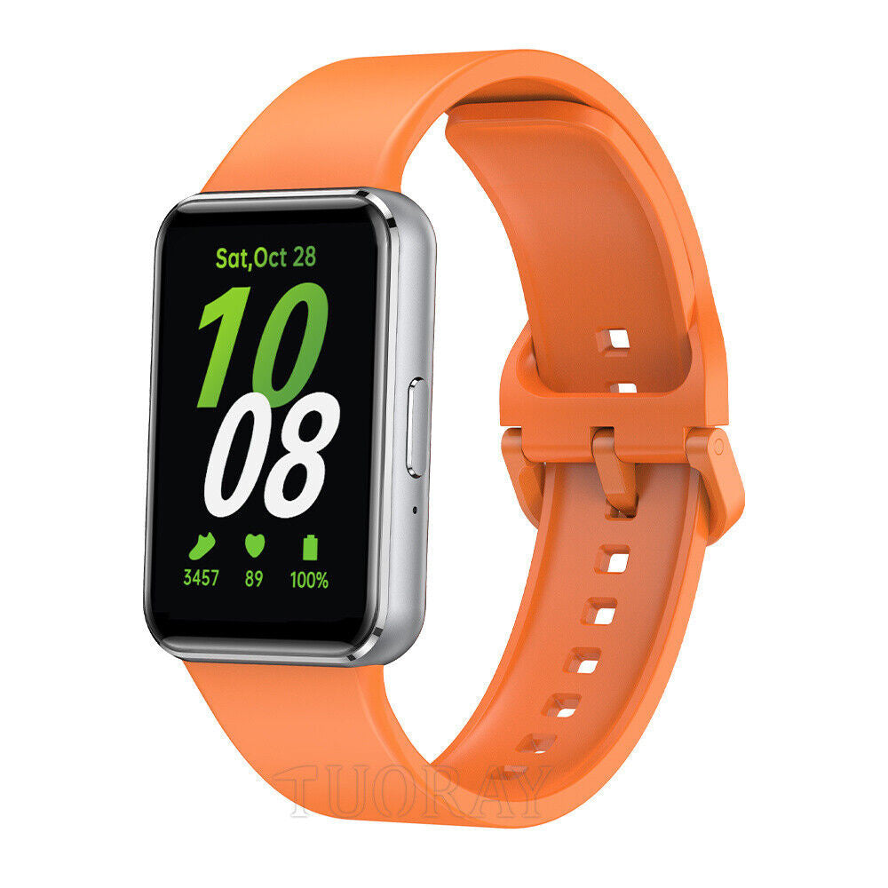 Samsung Galaxy Fit Silicone Strap (Orange)