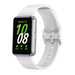 Bracelet silicone Samsung Galaxy Fit 3 (blanc)