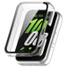 Samsung Galaxy Fit 3 Hard Case with Glass (Transparent)