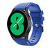 Bracelet silicone Samsung Galaxy Watch 4 40mm (bleu)