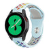 Bracelet sport Samsung Galaxy Watch 4 40mm (bleu clair/multicolore)
