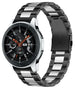 Bracelet acier Samsung Galaxy Watch 46mm (noir/argent)