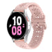 Samsung Galaxy Watch 5 44mm Silicone Strap Patterned (Pink)