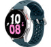 Bracelet silicone avec trous Samsung Galaxy Watch 5 - 44mm (bleu roche)