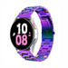 Bracelet acier Samsung Galaxy Watch 5 - 44mm (arc-en-ciel)