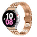 Bracelet acier Jubilee Samsung Galaxy Watch 5 - 44mm (or rose)