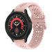 Samsung Galaxy Watch 5 Pro Silicone Strap Patterned (Pink)