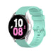 Bracelet silicone luxe Samsung Galaxy Watch 5 - 44mm (aqua)