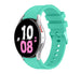 Samsung Galaxy Watch 5 44mm Silicone Strap Perfect Fit (Aqua)