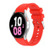 Bracelet Samsung Galaxy Watch 5 - 44mm silicone (rouge vif)