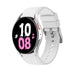 Bracelet Samsung Galaxy Watch 5 - 44mm silicone (blanc)