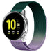 Bracelet Milanais Samsung Galaxy Watch Active (violet/ vert)