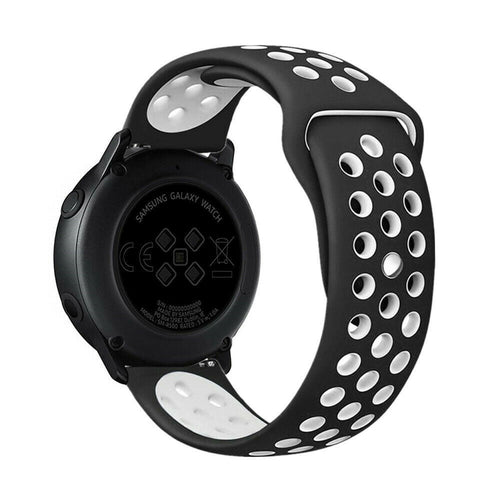 Suunto Race (S) Sport Strap (Black/White)