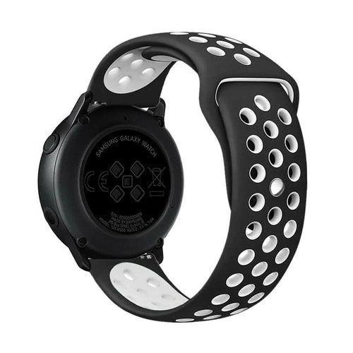 Suunto Race (S) Sport Strap (Black/White)