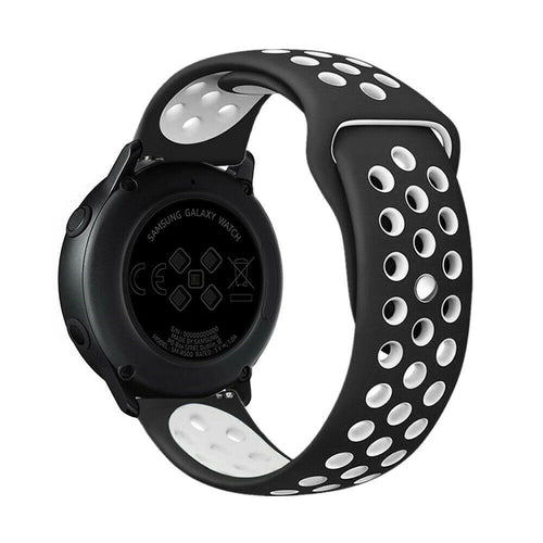 Amazfit Bip U (Pro) Sport Strap (Black/White)
