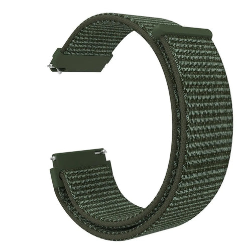 Bracelet nylon Coros Apex 2 (vert foncé)