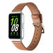 Bracelet cuir Samsung Galaxy Fit 3 (brun)