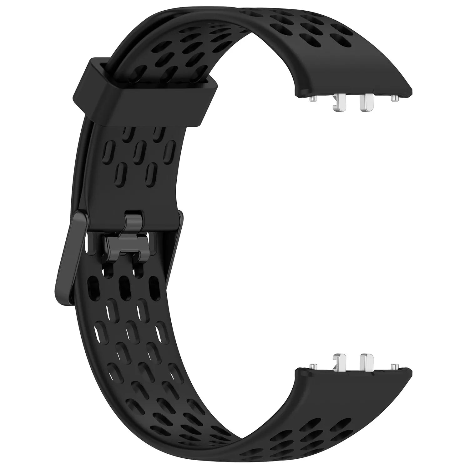 Bracelet silicone respirant Samsung Galaxy Fit 3 (noir)
