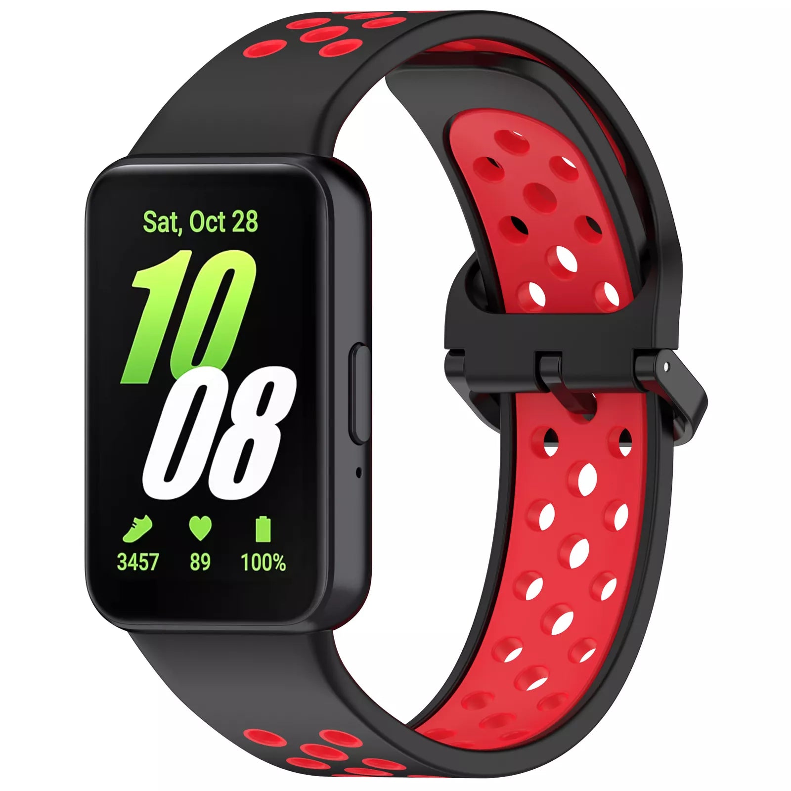 Samsung Galaxy Fit Sport Strap (Black/Red)