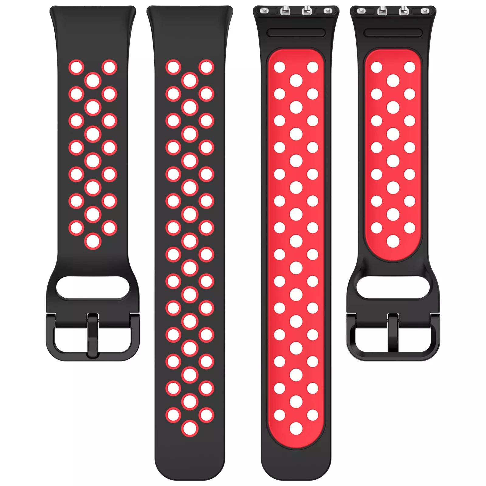 Samsung Galaxy Fit 3 Sport Strap (Black/Red)