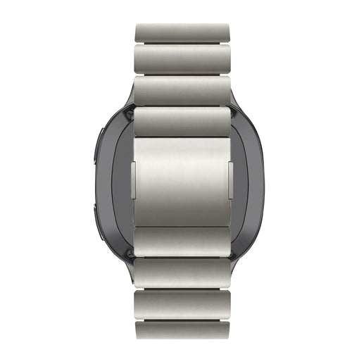 Bandz Bracelet titane 'Hybrid' Samsung Galaxy Watch 8 - 44mm (titane/noir)