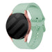 Samsung Galaxy Watch 5 - 40mm Buckled Silicone Strap (Light Green)