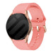 Bracelet silicone boucle Samsung Galaxy Watch 6 - 44mm (rose)