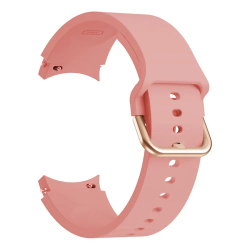 Bracelet silicone boucle Samsung Galaxy Watch 6 - 44mm (rose)