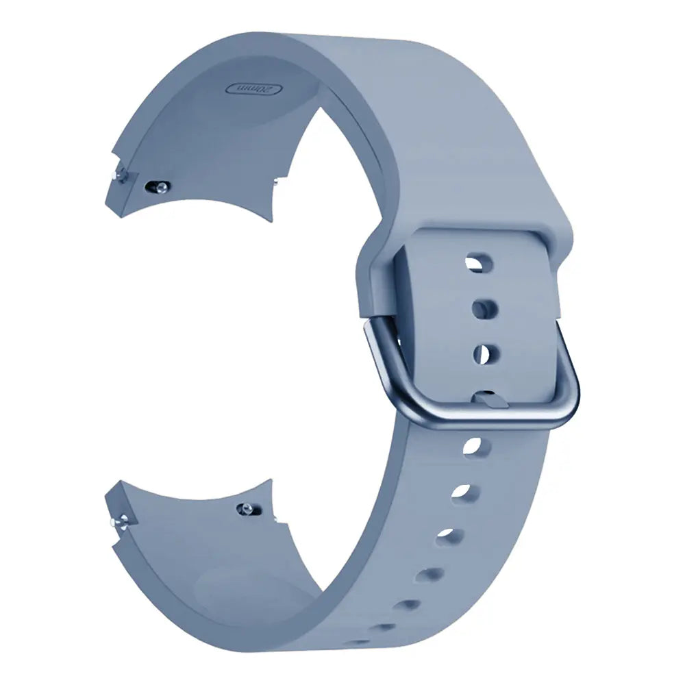 Bracelet silicone boucle Samsung Galaxy Watch 6 - 44mm (bleu)