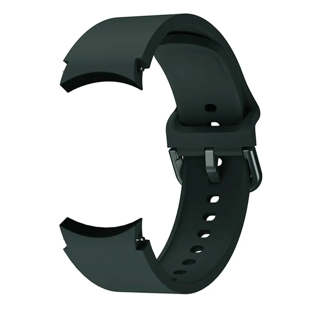 Bracelet silicone boucle Samsung Galaxy Watch 4 Classic - 46mm (vert foncé)