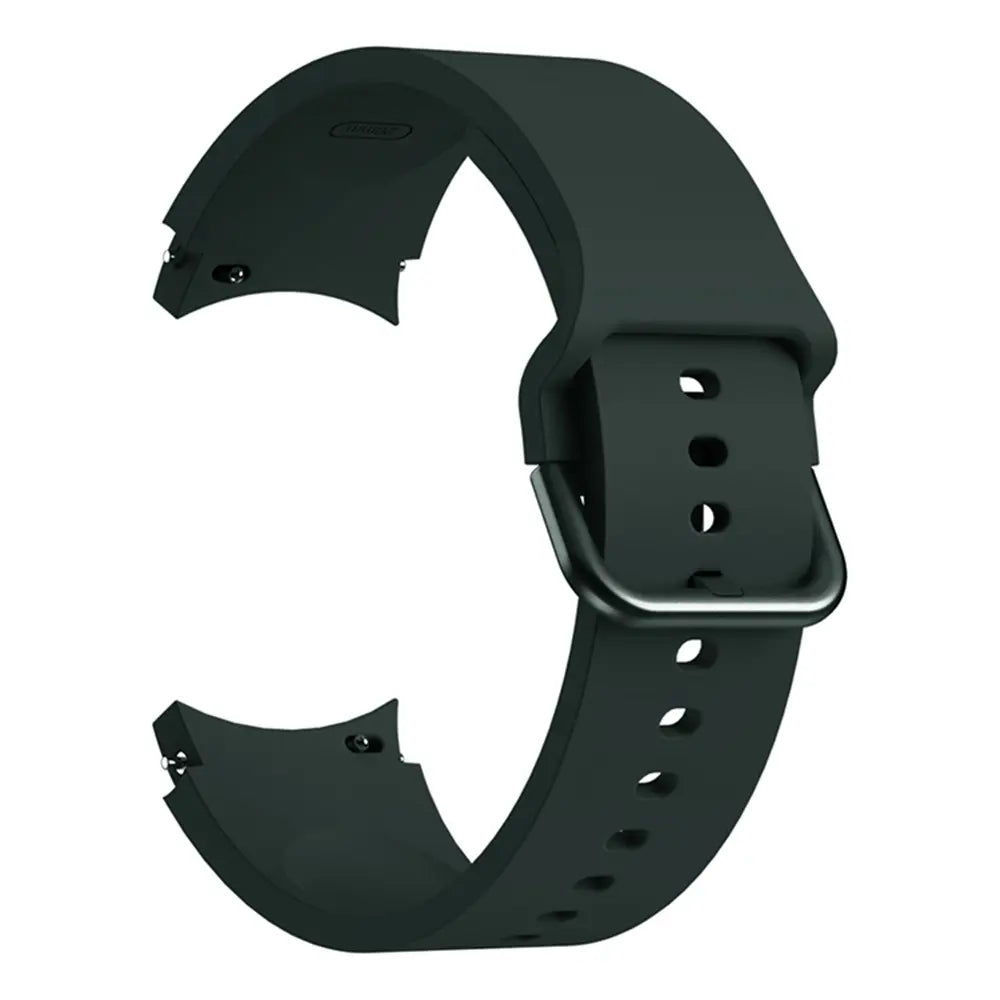 Bracelet silicone boucle Samsung Galaxy Watch 4 Classic - 46mm (vert foncé)