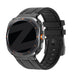 Bandz Samsung Galaxy Watch Ultra Silicone Strap 'Luxe Liquid' (Black with Black)