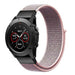Garmin Instinct E - 45mm Nylon Strap (Grey/Pink)