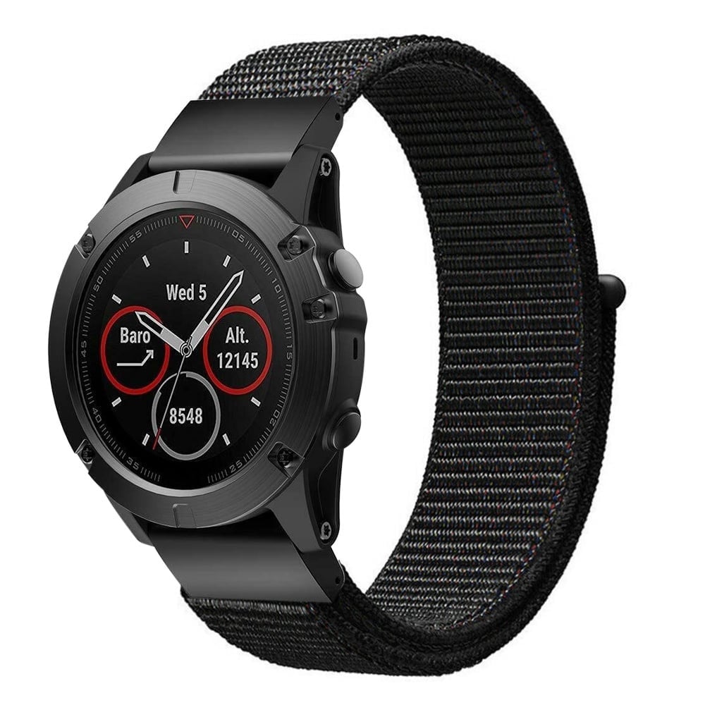 Bracelet nylon Garmin Descent Mk3(i) - 43mm (noir)