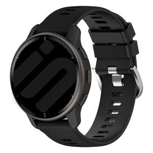 Bracelet silicone Coros Apex 4 - 42mm (noir)