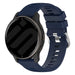 Bracelet silicone Garmin Vivoactive 6 (bleu foncé)