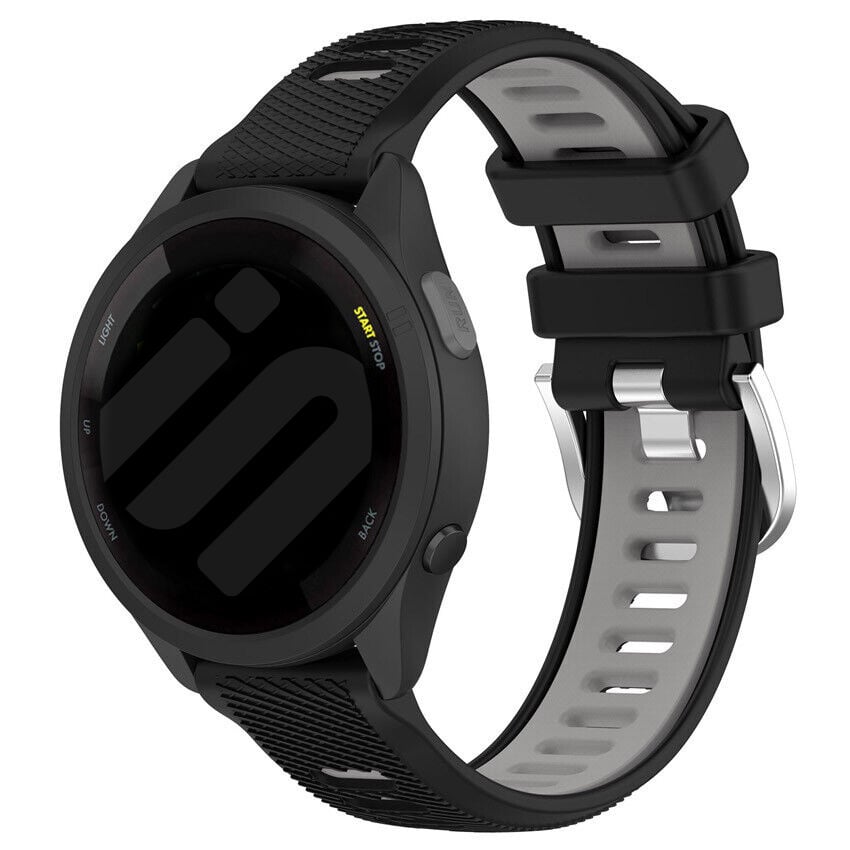Bracelet sport avec boucle Garmin Approach S12 (noir/gris)