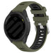 Bracelet sport á boucle Garmin Vivoactive 6 (vert olive/noir)