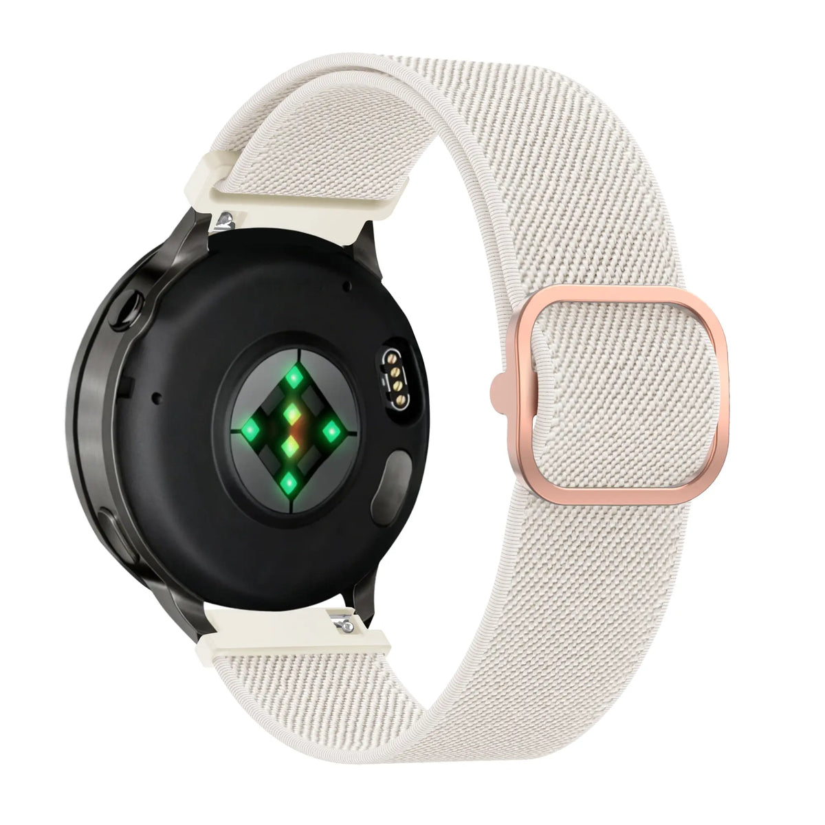 Bandz Bracelet élastique Garmin Vivoactive 4s (beige)