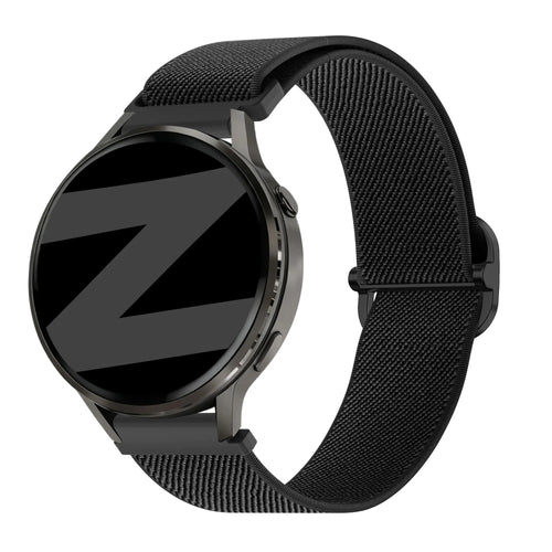 Bandz Garmin Vivoactive 4s Elastic Strap (Black)