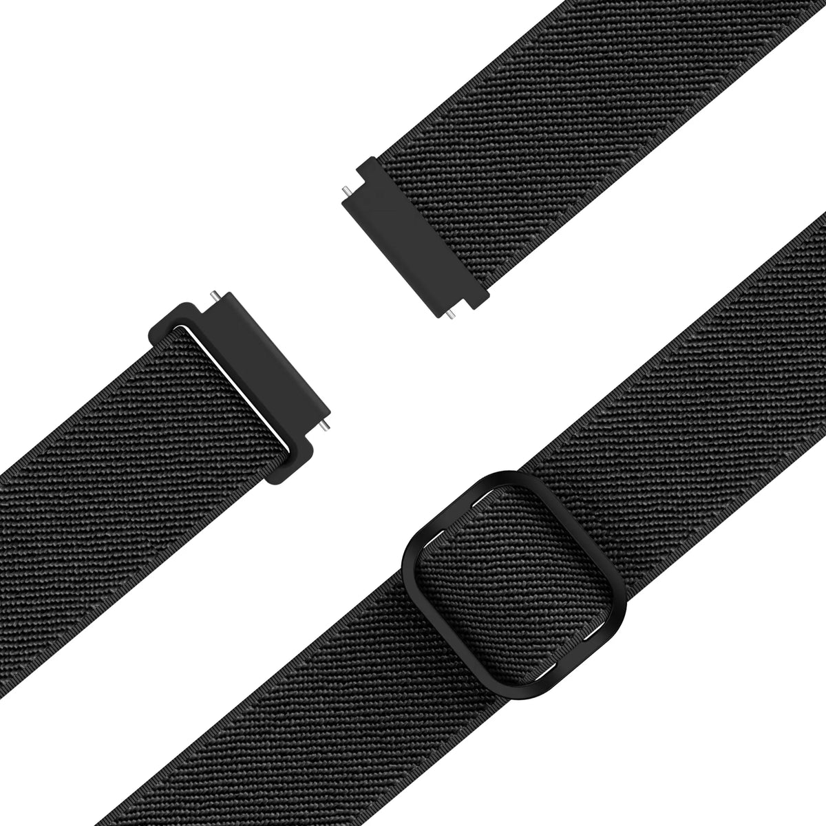 Bandz Garmin Vivoactive 4s Elastic Strap (Black)
