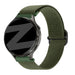 Bandz Bracelet élastique Garmin Forerunner 255s (vert militaire)