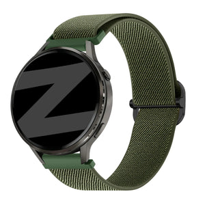Bandz Bracelet élastique Garmin Bounce 2 (vert militaire)