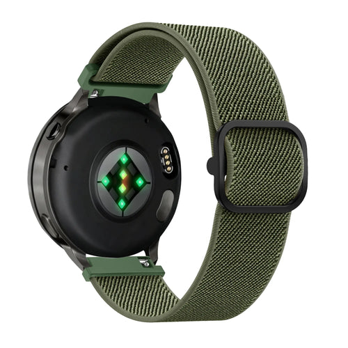 Bandz Bracelet élastique Garmin Bounce 2 (vert militaire)