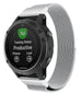 Bracelet milanais Garmin Quatix 5 / 6 / 7 (argent)