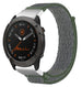 Bracelet nylon Garmin Quatix 8 Pro - 47mm (vert olive)