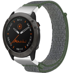 Bracelet nylon Garmin Instinct E - 45mm (vert)