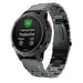 Bracelet acier Garmin Quatix 8 - 47mm (noir)