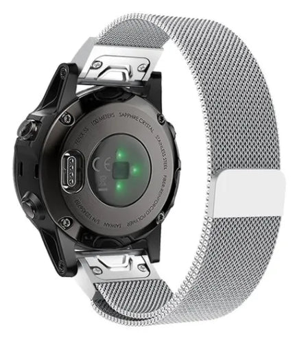 Bracelet milanais Garmin Approach S70 - 42mm (argent)
